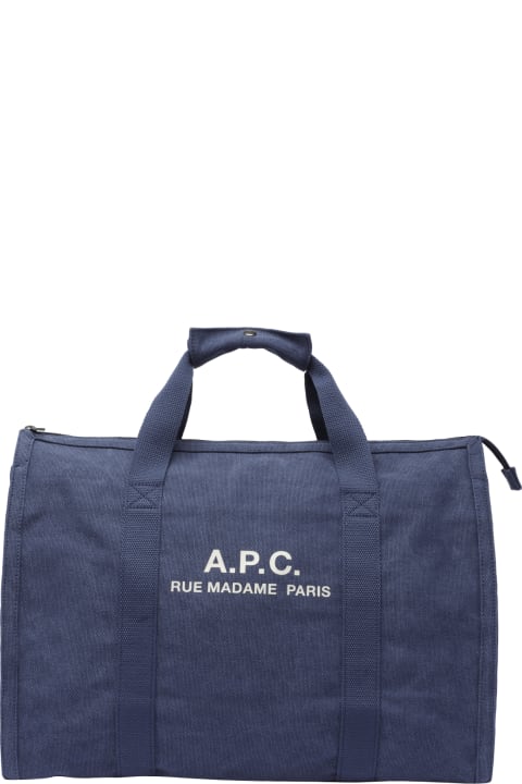 Bags Sale for Men A.P.C. Recuperation Gym Shopping Bag