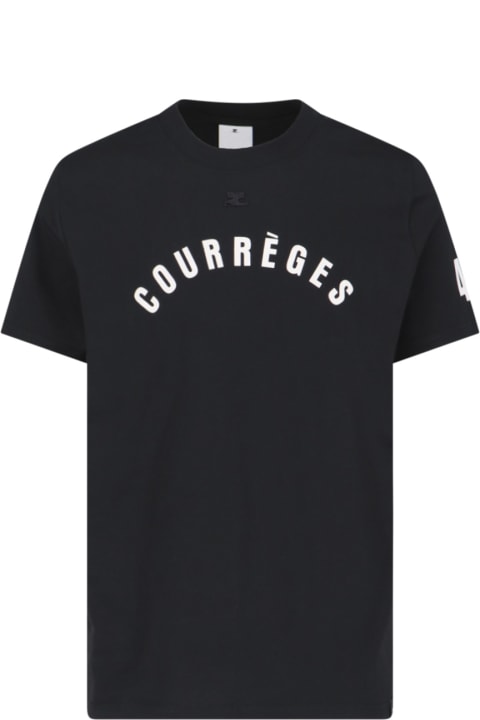 Courrèges Topwear for Men Courrèges Logo T-shirt
