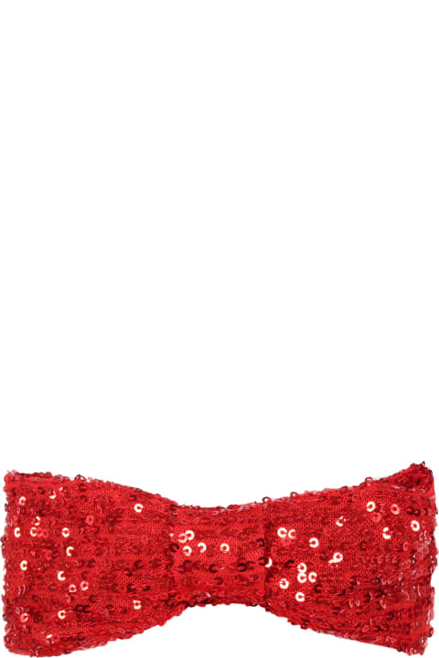 ガールズ アクセサリー＆ギフト Monnalisa Red Hairband For Girl