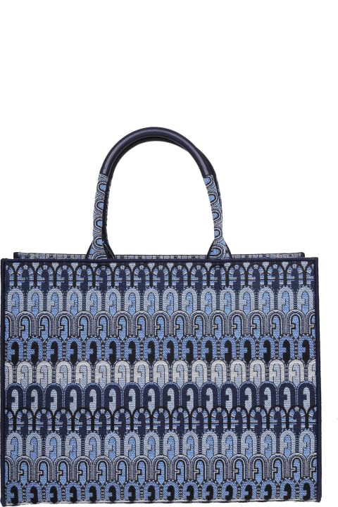 Furla Bags for Women Furla Opportunity L Shoppinh Bag In Jacquard Fabric
