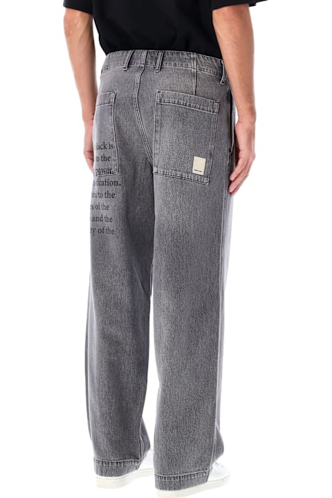 Emporio Armani الجينز لـ القسم الرجالي Emporio Armani Wide-leg Jeans