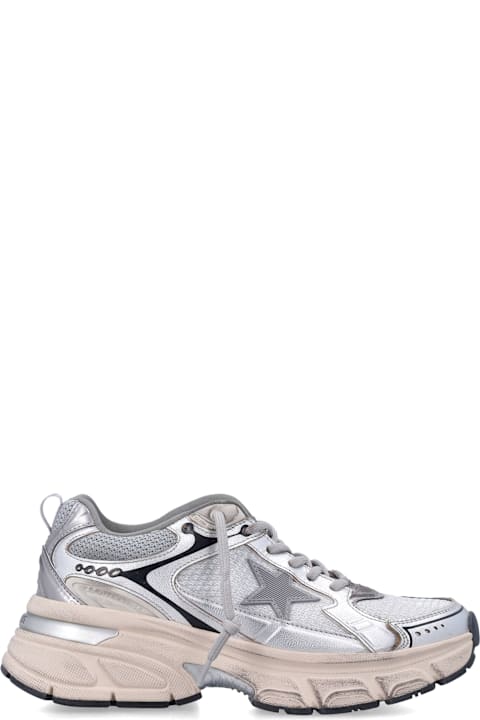 Golden Goose Lightstar Women's Mesh And Nappa Sneakers