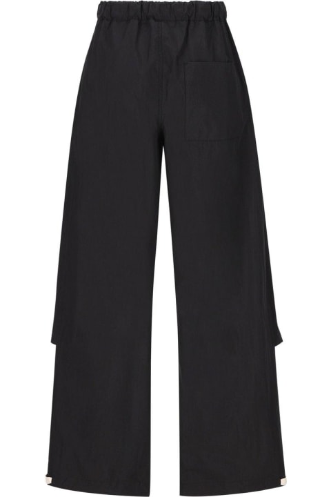 Jil Sander Pants & Shorts for Women Jil Sander Belted-waist Wide-leg Trousers