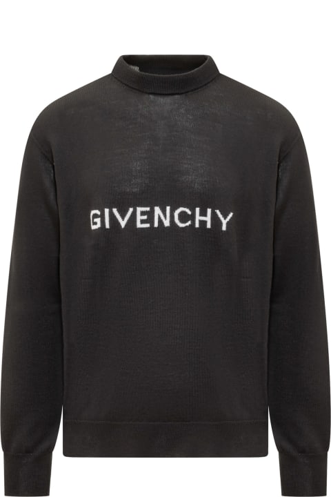 Givenchy Fleeces & Tracksuits for Men Givenchy Wool Logo Sweater