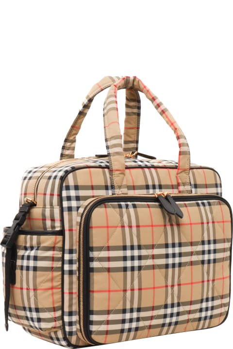 Burberry for Boys Burberry Check Pattern Bag