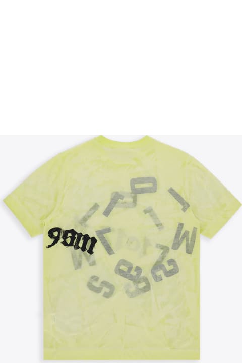 1017 ALYX 9SM for Men 1017 ALYX 9SM Translucent Graphic S/s T-shirt Neon Yellow Cotton Translucent T-shirt - Translucent Graphic S/s T-shirt