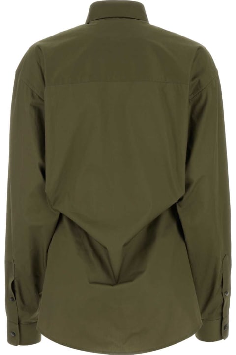 Homeware DARKPARK Army Green Poplin Anne Shirt