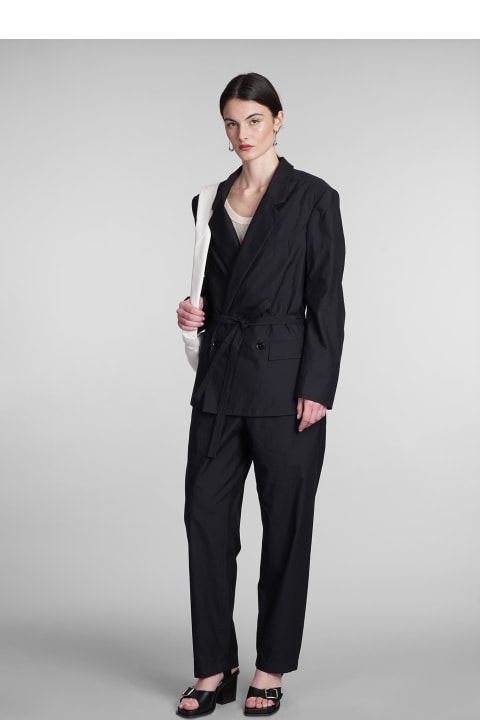 Lemaire Coats & Jackets for Women Lemaire Blazer In Black Cotton