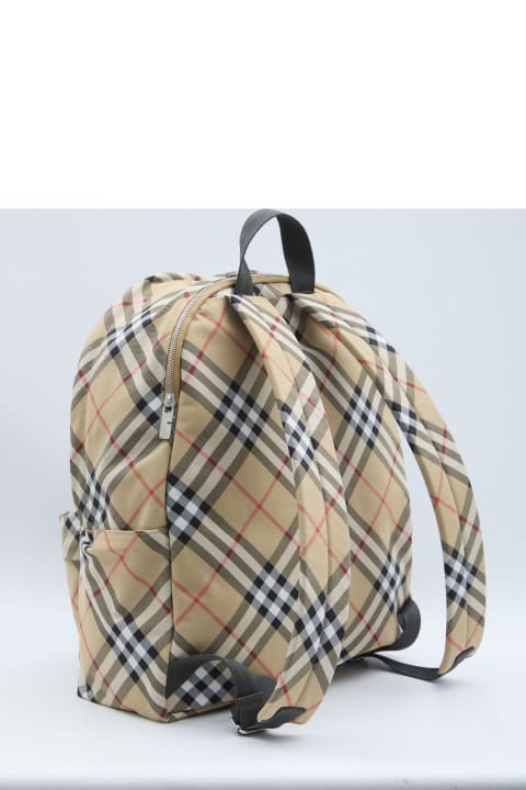 Burberry Backpacks for Men Burberry Check Backpack