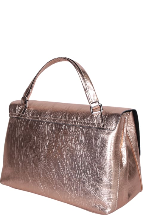 Bags for Women Zanellato Postina Cortina S Metallic Gold
