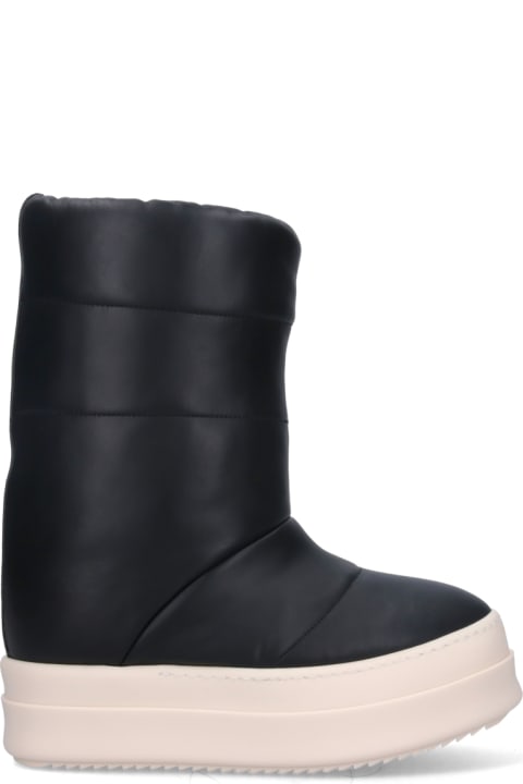 Rick Owens لـ Women Rick Owens 'puffer Sneak' Padded Boots