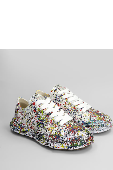 Mihara Yasuhiro Sneakers for Men Mihara Yasuhiro Peterson 23 Sneakers In White Cotton