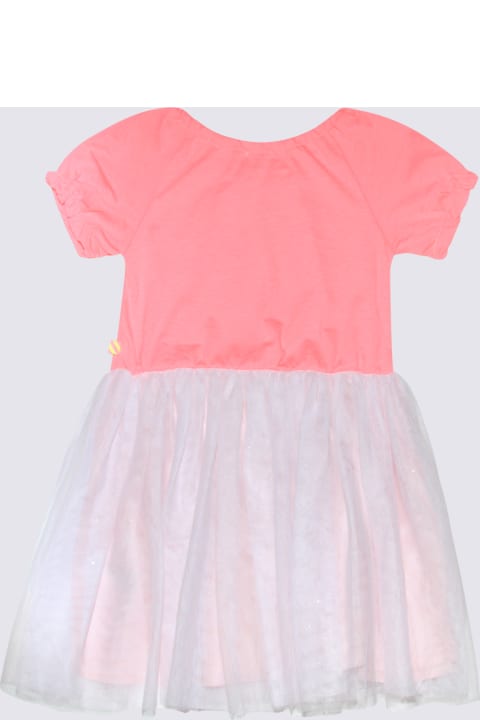 Billieblush Dresses for Girls Billieblush Pink Multicolour Viscose Blend Dress