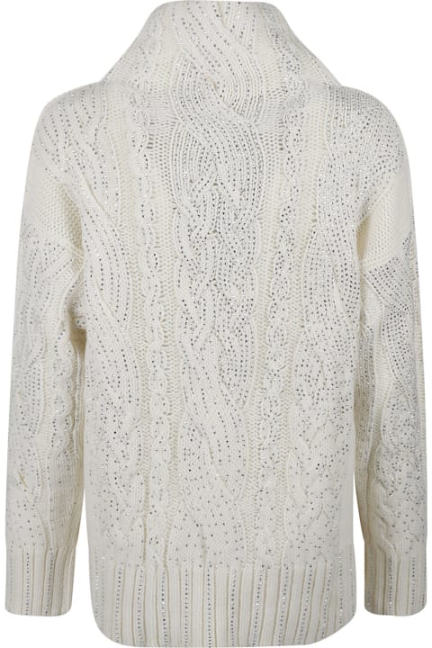 Fashion for Women Ermanno Scervino All-over Crystal Sweater