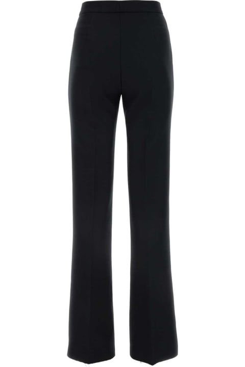 MSGM Pants & Shorts for Women MSGM Black Jersey Pant