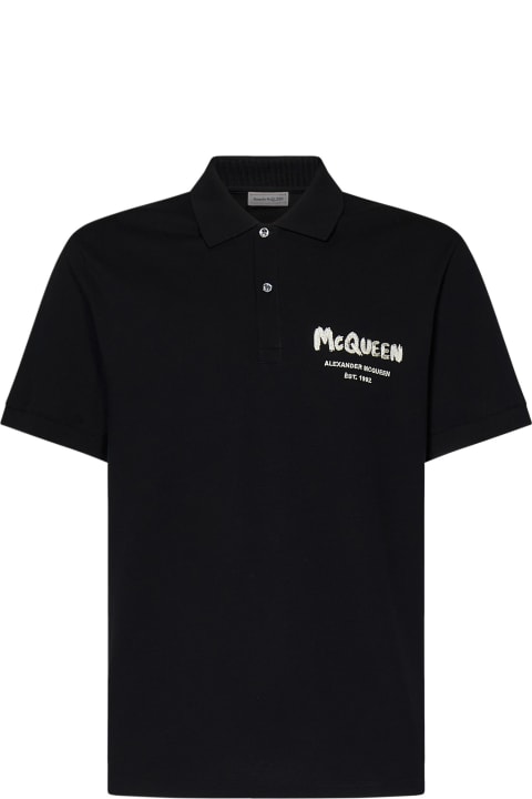 Topwear for Men Alexander McQueen Alexander Mcqueen Polo Shirt