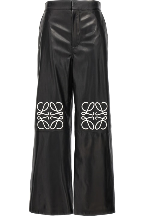 Pants & Shorts for Women Loewe 'anagram' Baggy Trousers