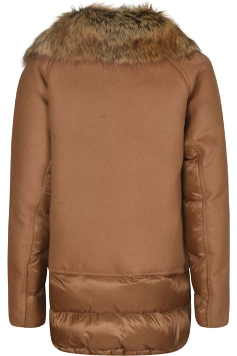Fay for Women Fay Fur Detailed Padded Jacket