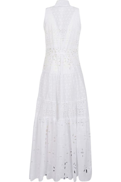 Ermanno Scervino Dresses for Women Ermanno Scervino Broderie Anglaise Long Shirtdress
