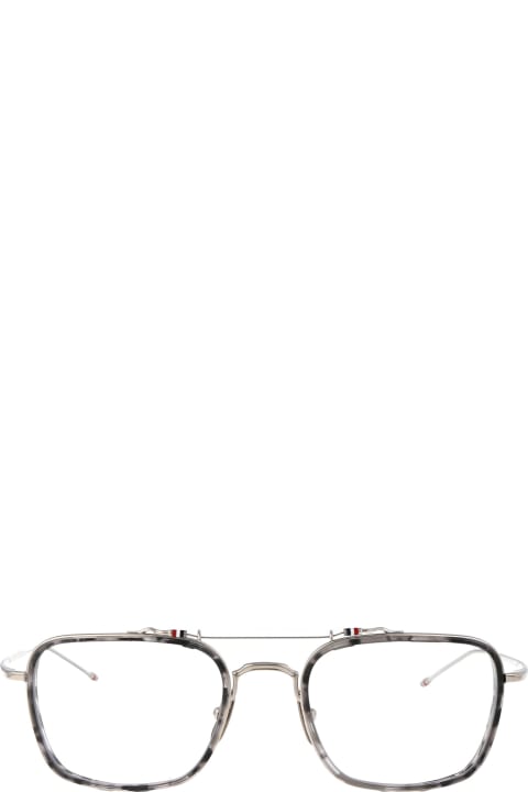 メンズ Thom Browneのアイウェア Thom Browne Ueo816a-g0003-020-53 Glasses