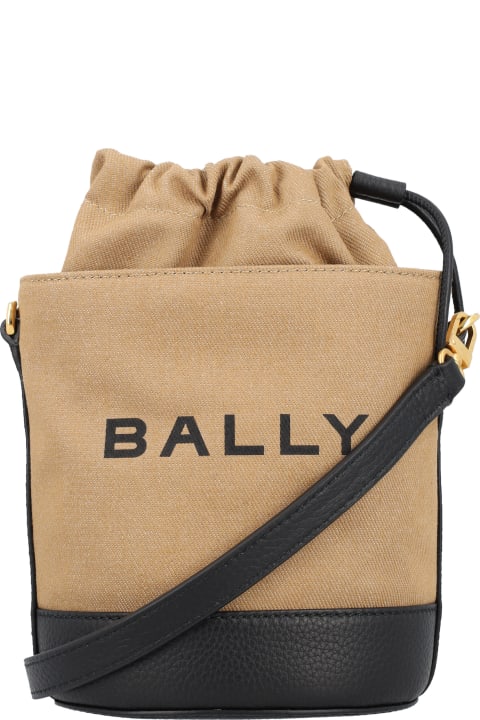 ウィメンズ Ballyのショルダーバッグ Bally Bar Mini 8 Hours Bucket Bag