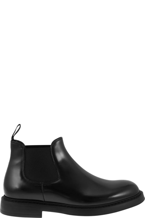 Doucal's Boots for Men Doucal's Chelsea Leather Ankle Boot