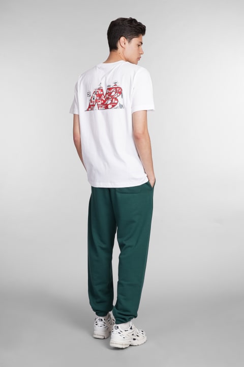 メンズ New Balanceのトップス New Balance T-shirt In White Cotton