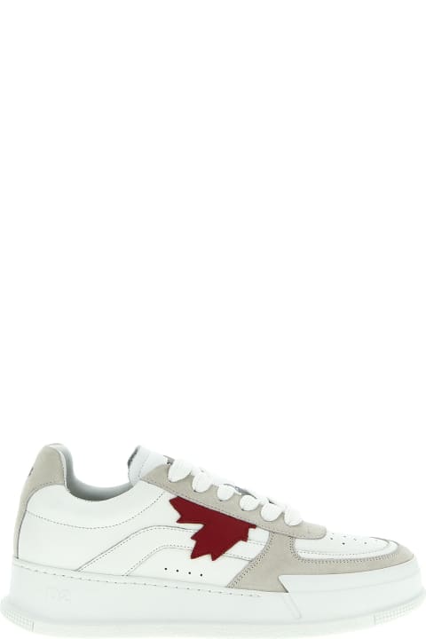 Dsquared2 Sneakers for Men Dsquared2 Canadian Leather Sneakers
