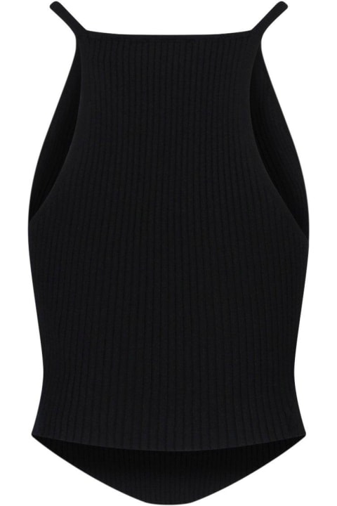 Courrèges Topwear for Women Courrèges Holistic Rib Knit Tank Top