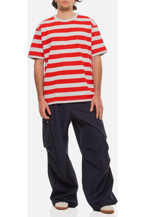 Junya Watanabe Topwear for Men Junya Watanabe Short Sleeves Stripes T-shirt