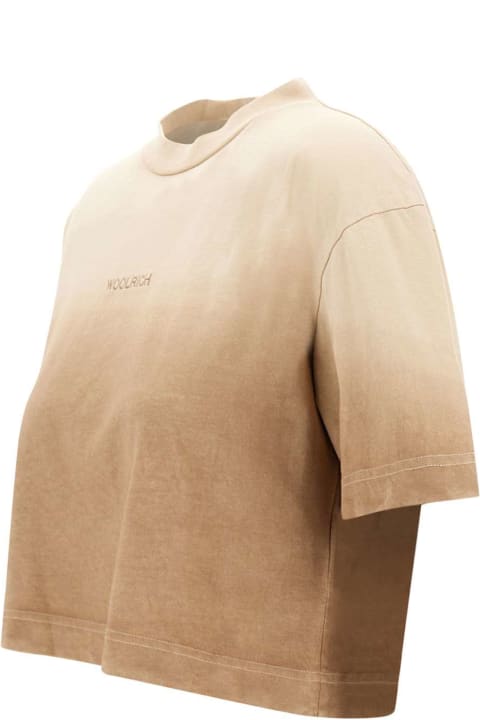 Fashion for Women Woolrich 'dip Dye' Cotton T-shirt
