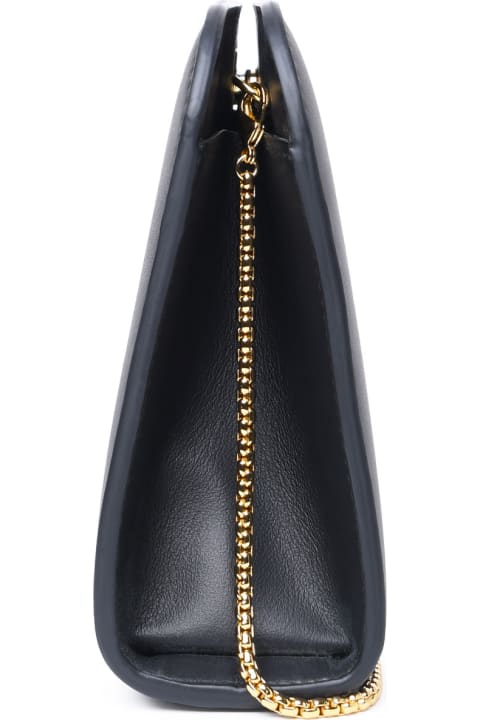 Fashion for Women Ferragamo 'diana' Mini Clutch Bag In Black Calf Leather