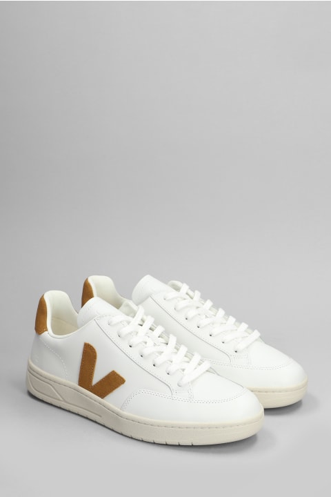Veja Sneakers for Men Veja V-12 Sneakers In White Leather
