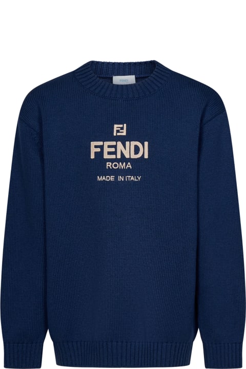 Sweaters & Sweatshirts for Boys Fendi Kids Sweater