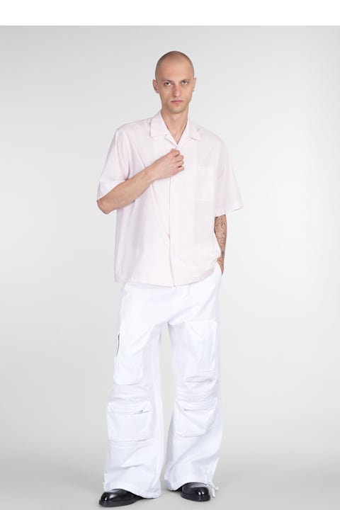 OAMC Men OAMC Pants In White Cotton