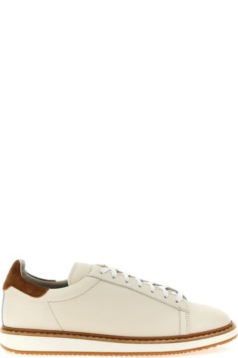 Brunello Cucinelli for Men Brunello Cucinelli Suede Runner Sneaker Shoe With Wool Inserts