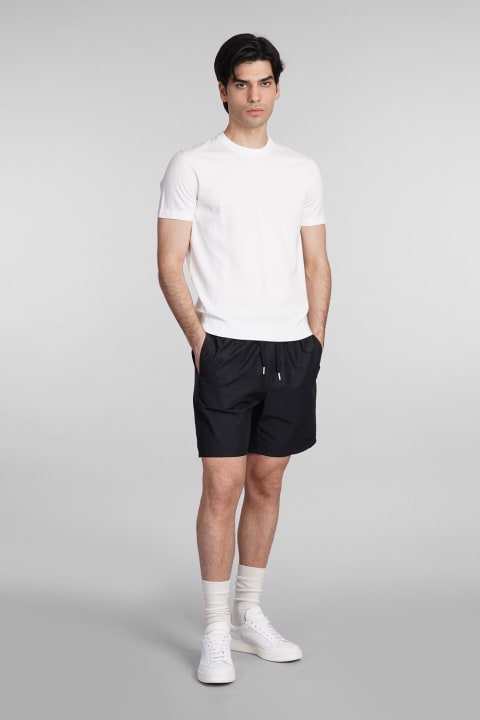 Mauro Grifoni Clothing for Men Mauro Grifoni Shorts In Black Cotton