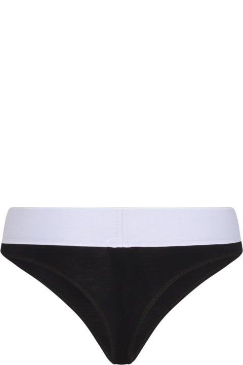 Palm Angels Underwear & Nightwear for Women Palm Angels Logo-waistband Thong
