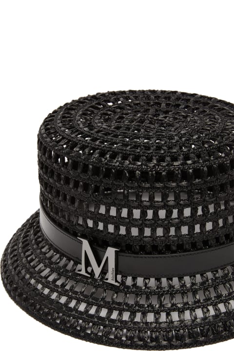 Hats for Women Max Mara Black Uccio Hat