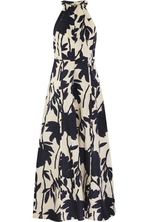Dresses for Women Brunello Cucinelli Floral-printed Sleeveless Maxi Dress