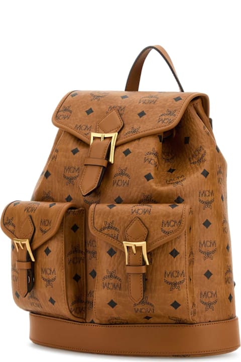 MCM for Kids MCM Printed Canvas Backpack