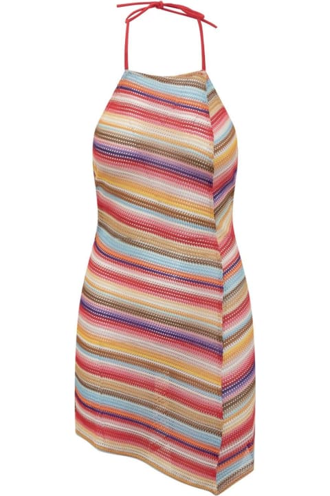 ウィメンズ新着アイテム Missoni Striped Sleeveless Beach Dress