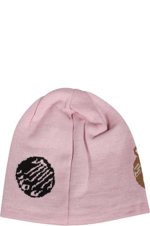 Moschino Hats for Women Moschino Logo Wool Beanie