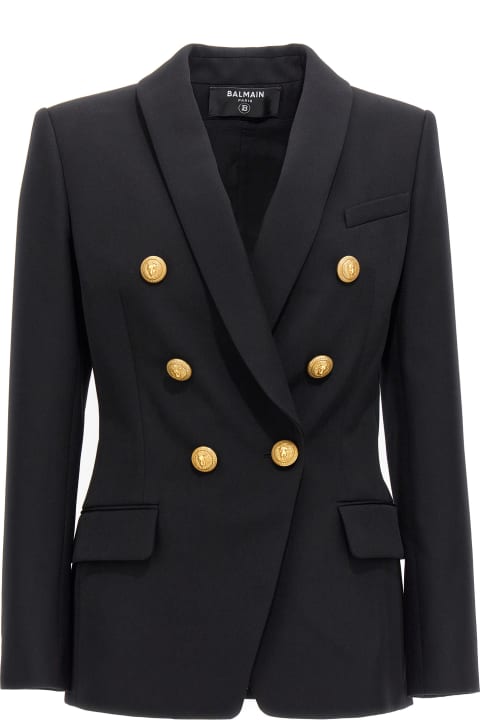 Coats & Jackets for Women Balmain Double Breast Regular Blazer