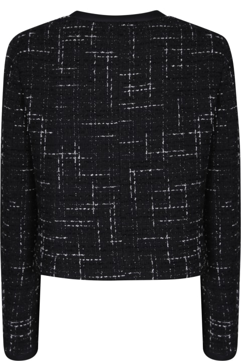 MSGM Coats & Jackets for Women MSGM Tweed Black/white Jacket