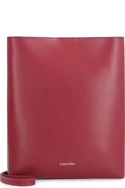 Clutches for Women Calvin Klein Leather Crossbody Bag