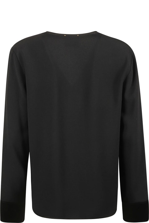 Homeware Forte_Forte V-neck Plain Top