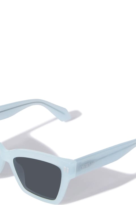 Accessories for Women Off-White Oeri110 Cincinnati 4007 Ligh Blue Sunglasses