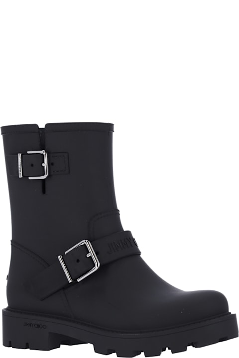 Jimmy Choo "biker Rain" Ankle Boots