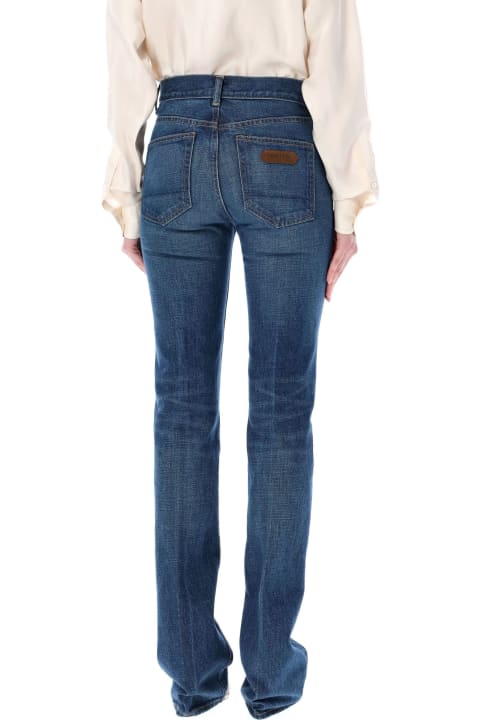 Tom Ford Jeans for Women Tom Ford Stone Washed Denim Flared Jeans